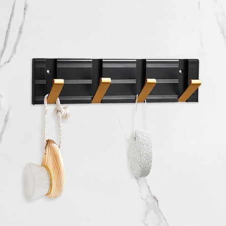 Pgeraug Clothes hanger Creative Invisible Hook Space Aluminum Entryway Hanging Hook Hidden Hook Bathroom Products Gold
Pgeraug Clothes hanger Creative Invisible Hook Space Aluminum Entryway Hanging Hook Hidden Hook Bathroom Products Gold