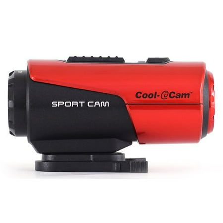 Refurbished ION S3000B Cool iCAM 5MP Action Camcorder - RED