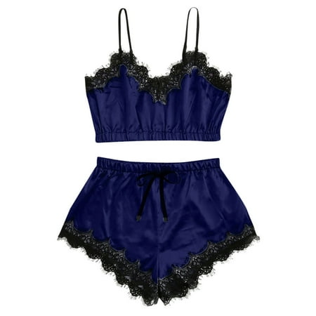 Pajamas for Women Cotton Pajamas for Women Women Sleepwear Sleeveless Strap Nightwear Lace Trim Satin Cami Top Pajama Sets Plaid Pajama Shorts Women Pajama Sets for Women Soft
Pajamas for Women Cotton Pajamas for Women Women Sleepwear Sleeveless Strap Nightwear Lace Trim Satin Cami Top Pajama Sets Plaid Pajama Shorts Women Pajama Sets for Women Soft