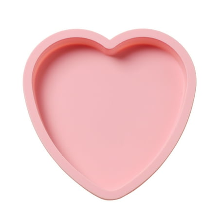 1111Fourone Non-stick Silicone Cake Mold Non-toxic Baking Tray Mold Chocolate Biscuit Cake Decoration Heart Shape Pink
1111Fourone Non-stick Silicone Cake Mold Non-toxic Baking Tray Mold Chocolate Biscuit Cake Decoration Heart Shape Pink