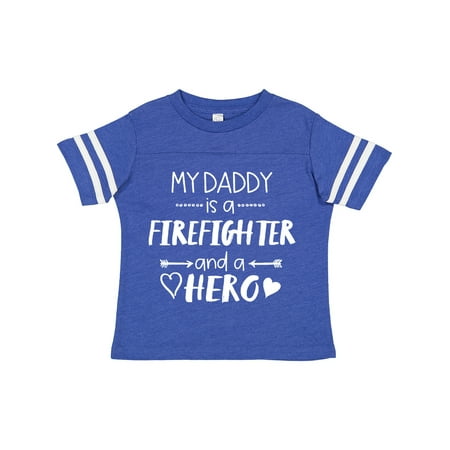 Inktastic My Daddy is a Firefighter and a Hero Gift Toddler Boy or Toddler Girl T-Shirt
Inktastic My Daddy is a Firefighter and a Hero Gift Toddler Boy or Toddler Girl T-Shirt