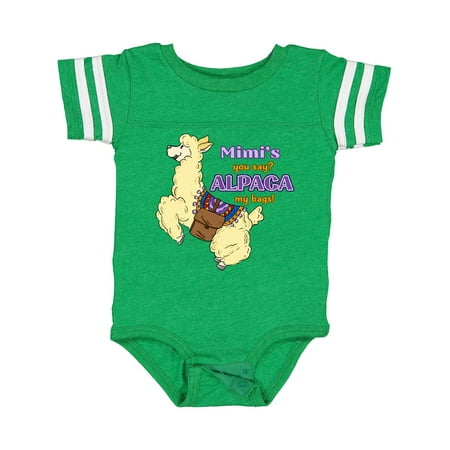 Inktastic Cute Jumping Alpaca Mimi s You Say ALPACA My Bags Gift Baby Boy or Baby Girl Bodysuit
Inktastic Cute Jumping Alpaca Mimi s You Say ALPACA My Bags Gift Baby Boy or Baby Girl Bodysuit