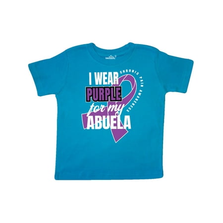Inktastic Chronic Pain I Wear Purple For My Abuela Gift Toddler Boy or Toddler Girl T-Shirt
Inktastic Chronic Pain I Wear Purple For My Abuela Gift Toddler Boy or Toddler Girl T-Shirt