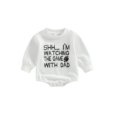 Bagilaanoe Newborn Baby Girl Boy Oversized Rompers Rugby Letter Print Long Sleeve Bodysuits 6M 12M 18M 24M Infant Casual One Piece Short Jumpsuit
Bagilaanoe Newborn Baby Girl Boy Oversized Rompers Rugby Letter Print Long Sleeve Bodysuits 6M 12M 18M 24M Infant Casual One Piece Short Jumpsuit