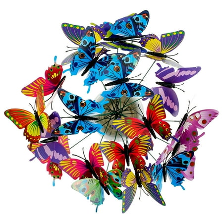 Garden Butterflies on Sticks Colorful Ornaments Waterproof Patio Yard Stake Home Flowerpots Decor
Garden Butterflies on Sticks Colorful Ornaments Waterproof Patio Yard Stake Home Flowerpots Decor