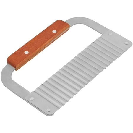 Crinkle Cutter Wavy Slicer Cutter Crinkle Cutting Tool Stainless Steel Wavy Blade for Crinkle Cut French Fry Slicer Salad Chopping Knife Soap Molds Cutter Vegetable Steel Blade Cutting Tool
Crinkle Cutter Wavy Slicer Cutter Crinkle Cutting Tool Stainless Steel Wavy Blade for Crinkle Cut French Fry Slicer Salad Chopping Knife Soap Molds Cutter Vegetable Steel Blade Cutting Tool