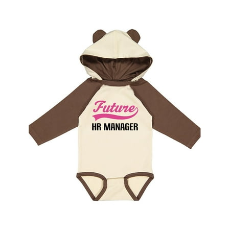 Inktastic Future HR Manager Gift Baby Boy Long Sleeve Bodysuit