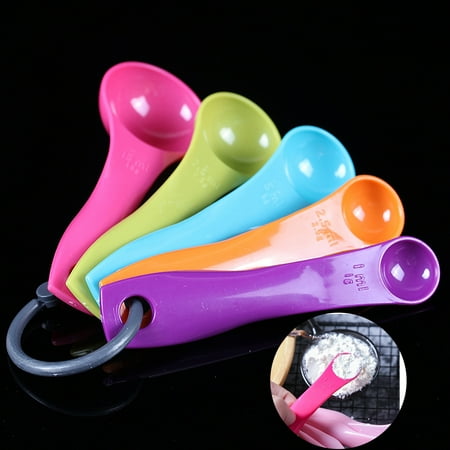 5Pcs Measuring Spoon Set Clear Scale Reusable Ring Buckle Plastic Coffee Measuring Spoon Kitchen Supplies
5Pcs Measuring Spoon Set Clear Scale Reusable Ring Buckle Plastic Coffee Measuring Spoon Kitchen Supplies