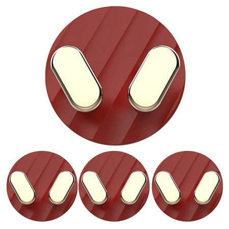 4Pcs Hanger Hook Moisture-proof Punch-free ABS No Trace Installation Wall Hook Living Room Supplies
4Pcs Hanger Hook Moisture-proof Punch-free ABS No Trace Installation Wall Hook Living Room Supplies