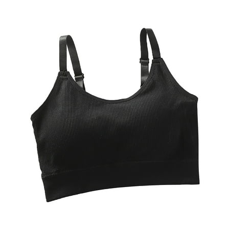 DORKASM Women High Impact Sports Bras Longline Wirefree Comfort Medium Support Yoga Bras Black One Size
DORKASM Women High Impact Sports Bras Longline Wirefree Comfort Medium Support Yoga Bras Black One Size