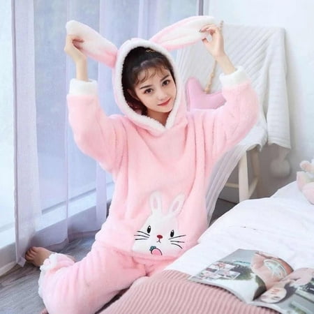 PIKADINGNIS WAVMIT Winter New Womens Flannel Hooded Long Sleeve Pajamas Set Cute Leisure Women Sleepwear Set Gold Velvet Pyjamas Homewear
PIKADINGNIS WAVMIT Winter New Womens Flannel Hooded Long Sleeve Pajamas Set Cute Leisure Women Sleepwear Set Gold Velvet Pyjamas Homewear