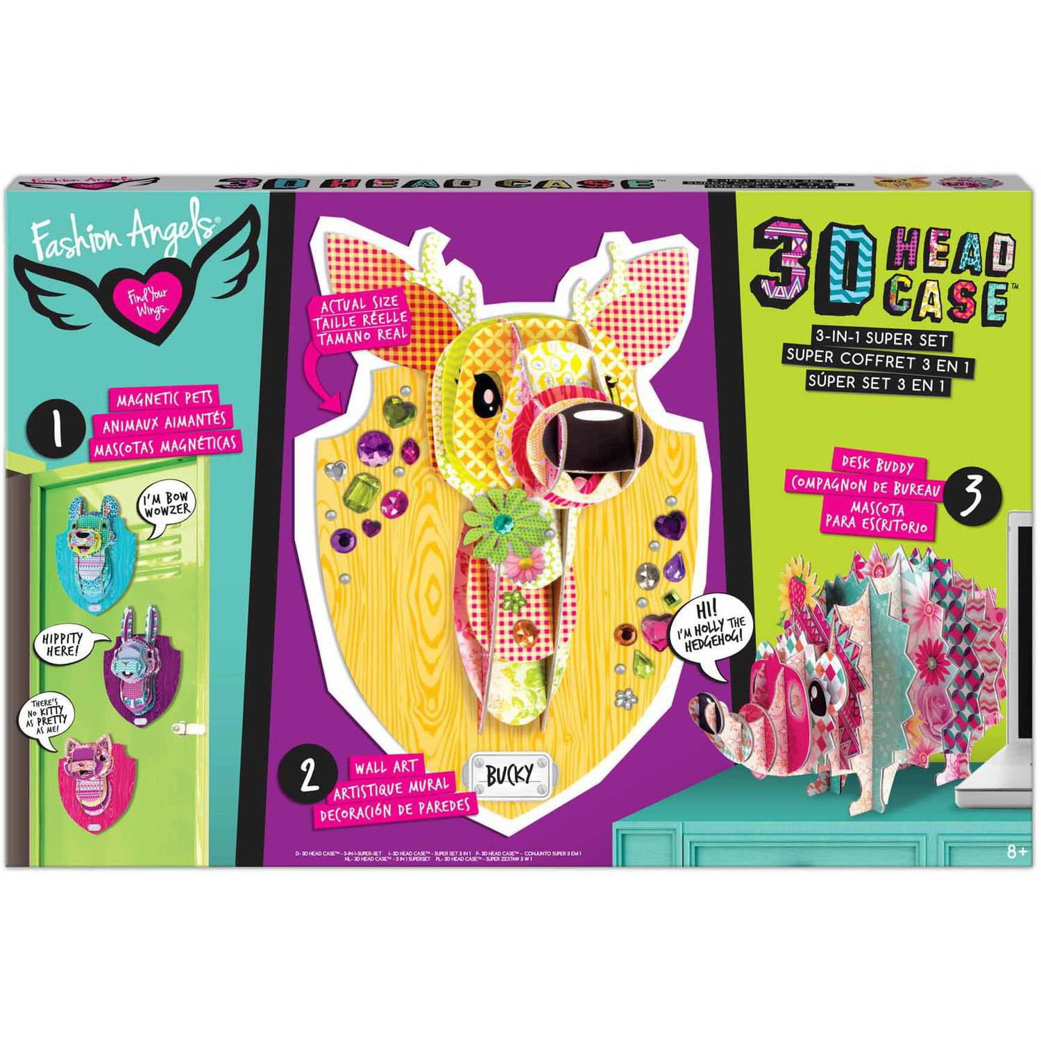 Fashion Angels Glitz & Glam Fashion Design Portfolio with Art Set