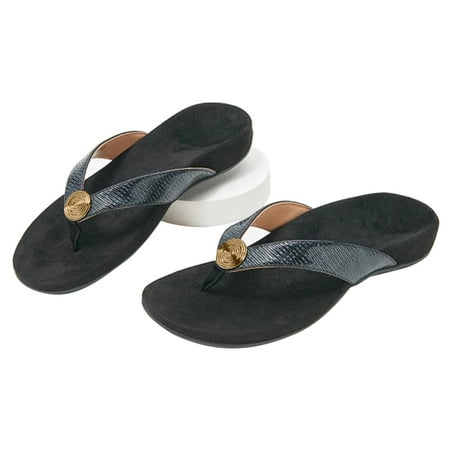 Women Flip-flops Slippers Anti-slip Breathable Open Toe Casual for Beach Summer 38 Black
Women Flip-flops Slippers Anti-slip Breathable Open Toe Casual for Beach Summer 38 Black