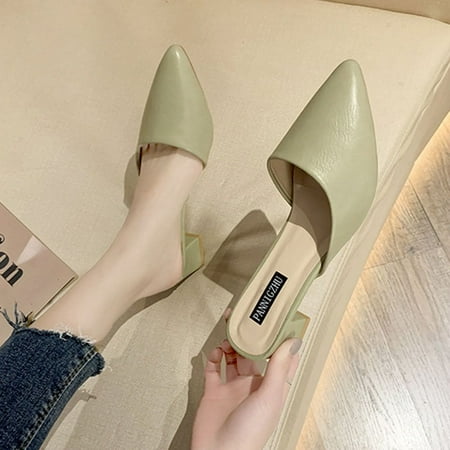 IELGY Women s sandals Pointed toe 5cm thick heel Toe cap Versatile Stylish
IELGY Women s sandals Pointed toe 5cm thick heel Toe cap Versatile Stylish