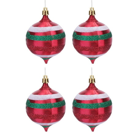 4Pcs Drop Shape Christmas Ball Pendants Hanging Christmas Tree Pendant Window Door Hanging for Home Cafe Shop Layout Decoration Supplies (Red)
4Pcs Drop Shape Christmas Ball Pendants Hanging Christmas Tree Pendant Window Door Hanging for Home Cafe Shop Layout Decoration Supplies (Red)