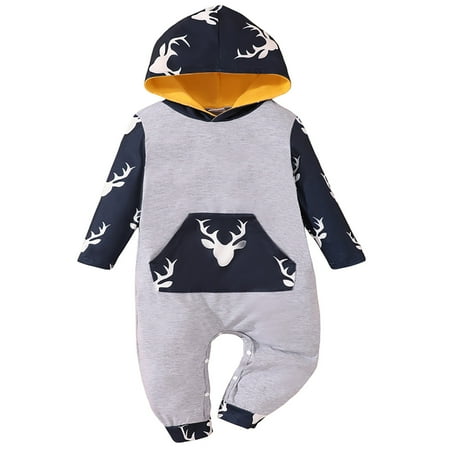 Baby Boys Long Sleeve Christmas Deer Print Hooded Romper Jumpsuit Fall Winter Clothes Christmas Baby Clothes Newborn Girl Halloween Sweatshirt Romper Sweatshirt Romper
Baby Boys Long Sleeve Christmas Deer Print Hooded Romper Jumpsuit Fall Winter Clothes Christmas Baby Clothes Newborn Girl Halloween Sweatshirt Romper Sweatshirt Romper