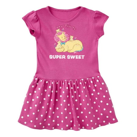 Inktastic My Tio Is Super Sweet Cotton Candy Lions with Pink Mane Gift Baby Girl Dress
Inktastic My Tio Is Super Sweet Cotton Candy Lions with Pink Mane Gift Baby Girl Dress