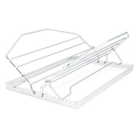 Fox Run 5698 Adjustable Roasting Rack 11.25 x 10 x 5 inches Metallic