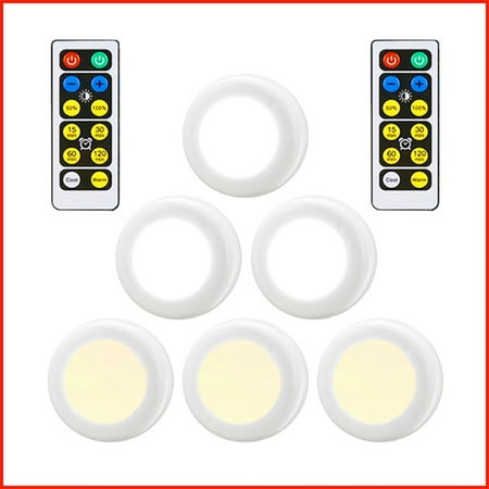 GloryStar 3pcs Wireless Led Cabinet Lamp 2 Switching Modes Puck Night Light With Remote Control
GloryStar 3pcs Wireless Led Cabinet Lamp 2 Switching Modes Puck Night Light With Remote Control