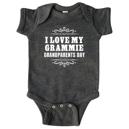 Inktastic Grandparents Day I Love My Grammie Gift Baby Boy or Baby Girl Bodysuit