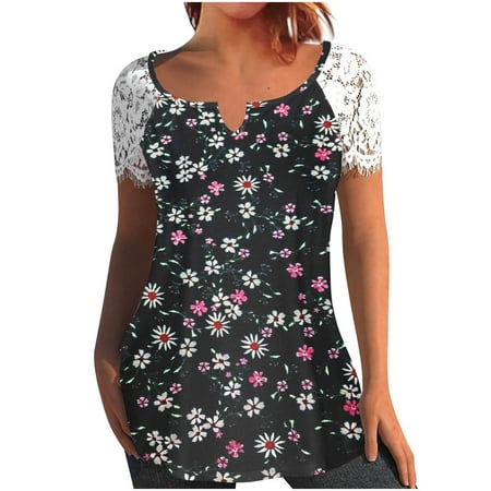 kakina CMSX Oversized Shirts for Women Clearance Fashion Causal V-Neck Printing Blouse Lace Short Sleeve T-Shirt Summer Tops Plus Beach Tops Pink M
kakina CMSX Oversized Shirts for Women Clearance Fashion Causal V-Neck Printing Blouse Lace Short Sleeve T-Shirt Summer Tops Plus Beach Tops Pink M
