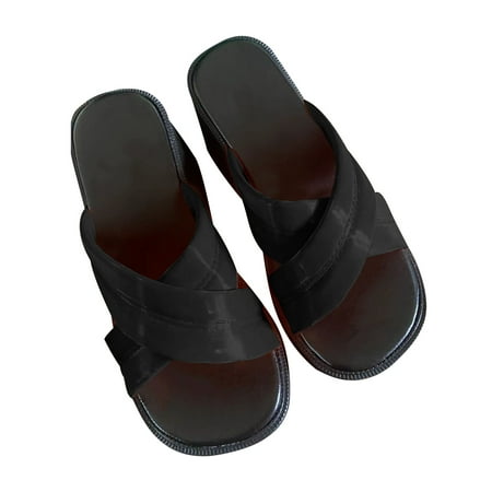 TUOBARR Casual Sandals for Women Women Open Toe Wedge Platform Crisscross Band Upper Fashion Slide Sandals Non-slip Wedge Slippers Black
TUOBARR Casual Sandals for Women Women Open Toe Wedge Platform Crisscross Band Upper Fashion Slide Sandals Non-slip Wedge Slippers Black