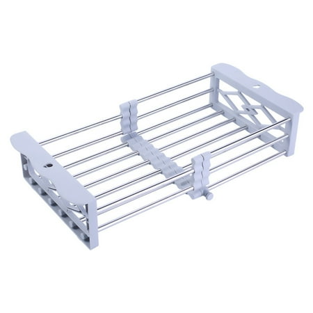 DoubleYi Sink Drain Basket Multifunctional Good Load-bearing Practical Retractable Drain Rack Fruit Vegetable Storage Holder
DoubleYi Sink Drain Basket Multifunctional Good Load-bearing Practical Retractable Drain Rack Fruit Vegetable Storage Holder