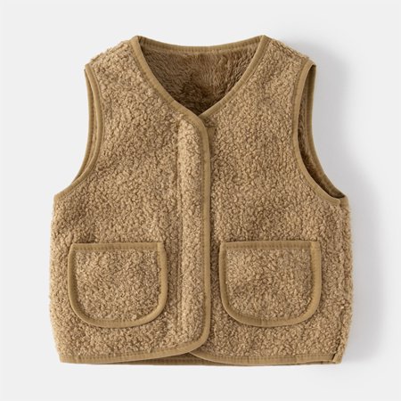 ZMHEGW Toddler Jackets Children Girls Boys Solid Warm Thick Spring Winter Sleeveless Vest Clothes Zipper For Babys Clothes Kids Coats
ZMHEGW Toddler Jackets Children Girls Boys Solid Warm Thick Spring Winter Sleeveless Vest Clothes Zipper For Babys Clothes Kids Coats