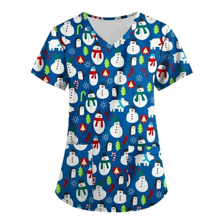 HSMQHJWE Dressy Tops For Women Large Woman Shirt Womens Short Sleeve V Neck Christmas Print Graphic Top Workwear T Shirt Solid Long Sleeve Pajama Tops
HSMQHJWE Dressy Tops For Women Large Woman Shirt Womens Short Sleeve V Neck Christmas Print Graphic Top Workwear T Shirt Solid Long Sleeve Pajama Tops