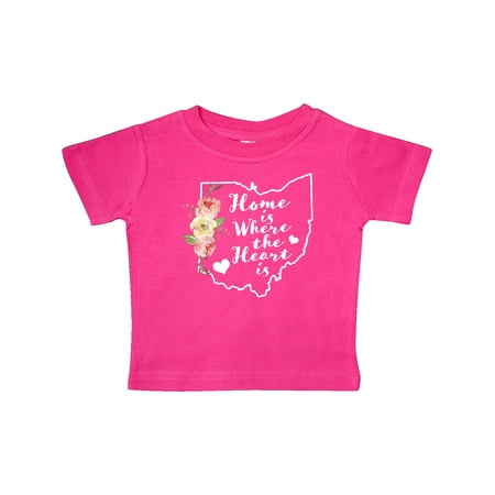Inktastic Ohio Home is Where the Heart is with Watercolor Floral Gift Baby Boy or Baby Girl T-Shirt
Inktastic Ohio Home is Where the Heart is with Watercolor Floral Gift Baby Boy or Baby Girl T-Shirt
