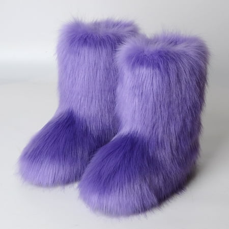 Women s Faux fur Boot Furry Fluffy Short Snow Boot -Calf Boots Warm Comfortable Outdoor Flat Shoes
Women s Faux fur Boot Furry Fluffy Short Snow Boot -Calf Boots Warm Comfortable Outdoor Flat Shoes