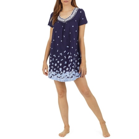 Carole Hochman Women s and Women s Plus Knit Short Sleeve Nightgown 
Carole Hochman Women s and Women s Plus Knit Short Sleeve Nightgown