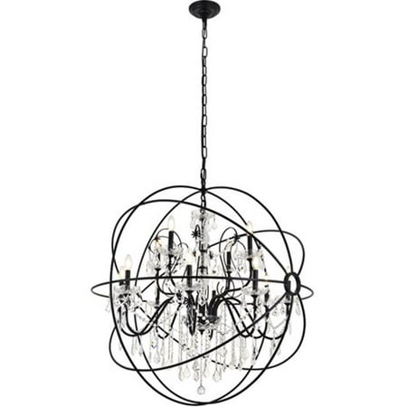 Living District LD8801D43BK Cordelia 12 Light Black Crystal Pendant - 59 x 59 x 63 in.
Living District LD8801D43BK Cordelia 12 Light Black Crystal Pendant - 59 x 59 x 63 in.