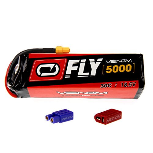 Venom Fly 30C 5S 5000mAh 18.5V LiPO Battery with Universal 2.0 Plug