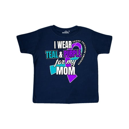Inktastic Suicide Prevention I Wear Teal and Purple for My Mom Gift Toddler Boy or Toddler Girl T-Shirt
Inktastic Suicide Prevention I Wear Teal and Purple for My Mom Gift Toddler Boy or Toddler Girl T-Shirt