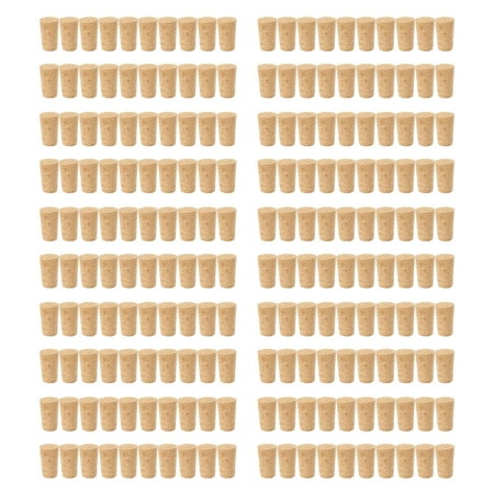 200Pcs Natural Wood Corks Wine Stopper Wood Bottle Stopper Cone Type Wine Bottle Corks Plug
200Pcs Natural Wood Corks Wine Stopper Wood Bottle Stopper Cone Type Wine Bottle Corks Plug