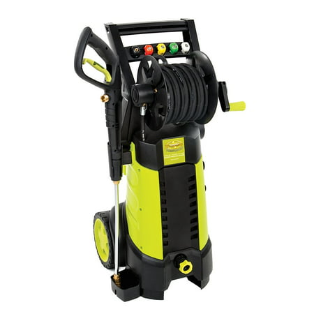 Sun Joe Pressure Joe 2030 Psi 1.76 Gpm 14.5-amp Electric Pressure Washer With Hose Reel - 2030 Psi - 1.80 Kw Motor - 1.8 Gal\/min - Cold - Electric - Ac Supply Powered (spx3001)