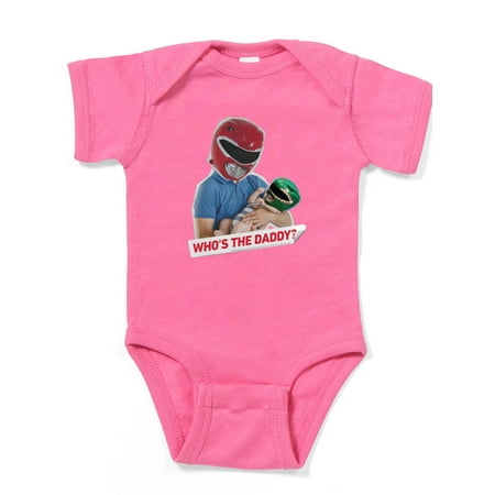 CafePress - Power Rangers Who s The Daddy - Cute Infant Bodysuit Baby Romper