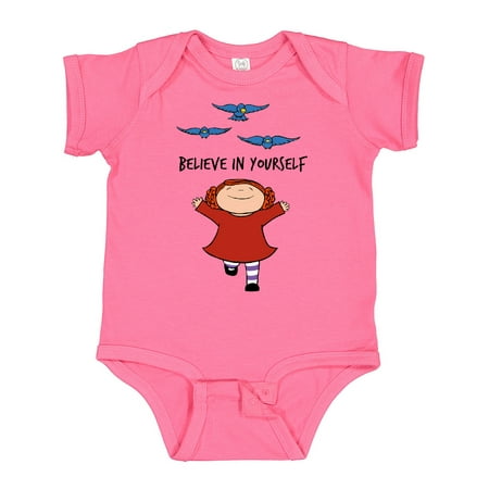 Inktastic Cordelia and Birds Believe in Yourself Gift Baby Boy or Baby Girl Bodysuit
Inktastic Cordelia and Birds Believe in Yourself Gift Baby Boy or Baby Girl Bodysuit