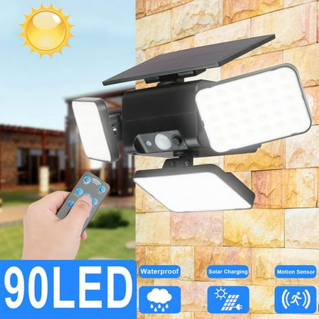 90 LEDs Solar Light Remote Control PIR Motion Sensor Wall Lamp IP65 Waterproof Outdoor Street Light
90 LEDs Solar Light Remote Control PIR Motion Sensor Wall Lamp IP65 Waterproof Outdoor Street Light