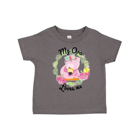 Inktastic Baby Flamingo My Opa Loves Me with Flower Wreath Gift Toddler Boy or Toddler Girl T-Shirt
Inktastic Baby Flamingo My Opa Loves Me with Flower Wreath Gift Toddler Boy or Toddler Girl T-Shirt