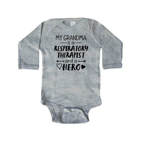 Inktastic My Grandma is a Respiratory Therapist and a Hero Gift Baby Boy or Baby Girl Long Sleeve Bodysuit
Inktastic My Grandma is a Respiratory Therapist and a Hero Gift Baby Boy or Baby Girl Long Sleeve Bodysuit