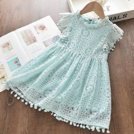 Promotion!Kids Summer Casual Tassel Dress Hollow Lace Flying Sleeve Dresses Clothes Daily Wear Clothes Children Girl 2 3 4 5 6Years
Promotion!Kids Summer Casual Tassel Dress Hollow Lace Flying Sleeve Dresses Clothes Daily Wear Clothes Children Girl 2 3 4 5 6Years