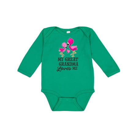 Inktastic My Great Grandma Loves me with Two Flamingos Gift Baby Boy or Baby Girl Long Sleeve Bodysuit
Inktastic My Great Grandma Loves me with Two Flamingos Gift Baby Boy or Baby Girl Long Sleeve Bodysuit