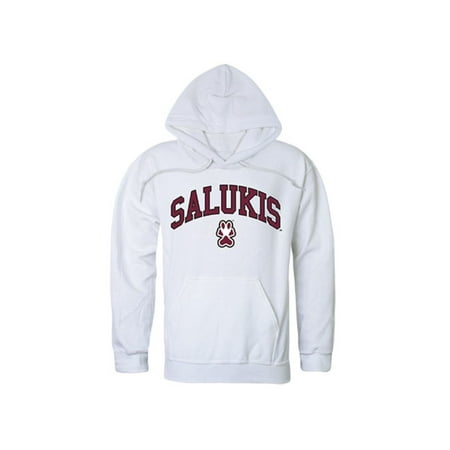 Southern Illinois University Salukis Campus Hoodie Sweatshirt White