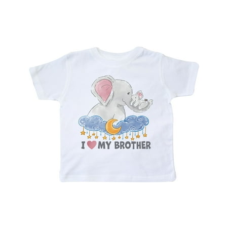 Inktastic I Love My Brother Cute Elephants with Moon and Stars Gift Toddler Boy or Toddler Girl T-Shirt
Inktastic I Love My Brother Cute Elephants with Moon and Stars Gift Toddler Boy or Toddler Girl T-Shirt