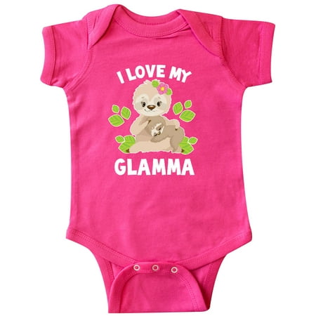 Inktastic Cute Sloth I Love My Glamma with Green Leaves Gift Baby Boy or Baby Girl Bodysuit
Inktastic Cute Sloth I Love My Glamma with Green Leaves Gift Baby Boy or Baby Girl Bodysuit