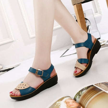 LIANGP Women s Sandals Sandals Flat Moccasins Leaf Pattern Sandals Cutout Soft Sole Ladies Sandals Open Toe Flat Sandals Women s Shoes Blue Size 8
LIANGP Women s Sandals Sandals Flat Moccasins Leaf Pattern Sandals Cutout Soft Sole Ladies Sandals Open Toe Flat Sandals Women s Shoes Blue Size 8