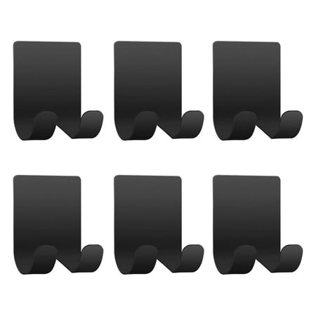 Skycarper 6Pack Razor Holder | Adhesive Shower Hooks Shaver Holder Shaver Hook for Bathroom Kitchen Organizer Hanging Washcloth Brush Nickel - Black
Skycarper 6Pack Razor Holder | Adhesive Shower Hooks Shaver Holder Shaver Hook for Bathroom Kitchen Organizer Hanging Washcloth Brush Nickel - Black