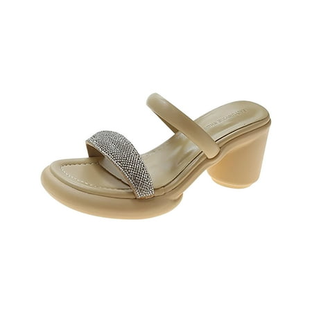 Cathalem Women S Fashion Solid See Through Thick Bottom Sandals Slippers Flat Shoes Rhinestone Sandals Yellow 38
Cathalem Women S Fashion Solid See Through Thick Bottom Sandals Slippers Flat Shoes Rhinestone Sandals Yellow 38